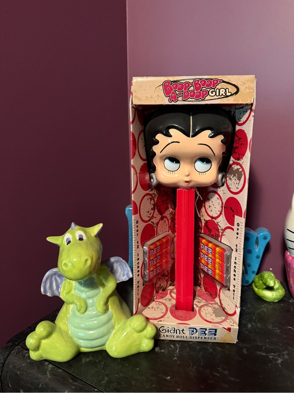 Betty Boop Giant Red PEZ Candy Dispenser - Classic Collectible